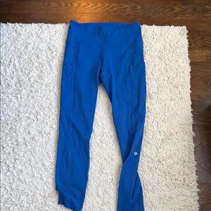 lululemon athletica Blue Leggings